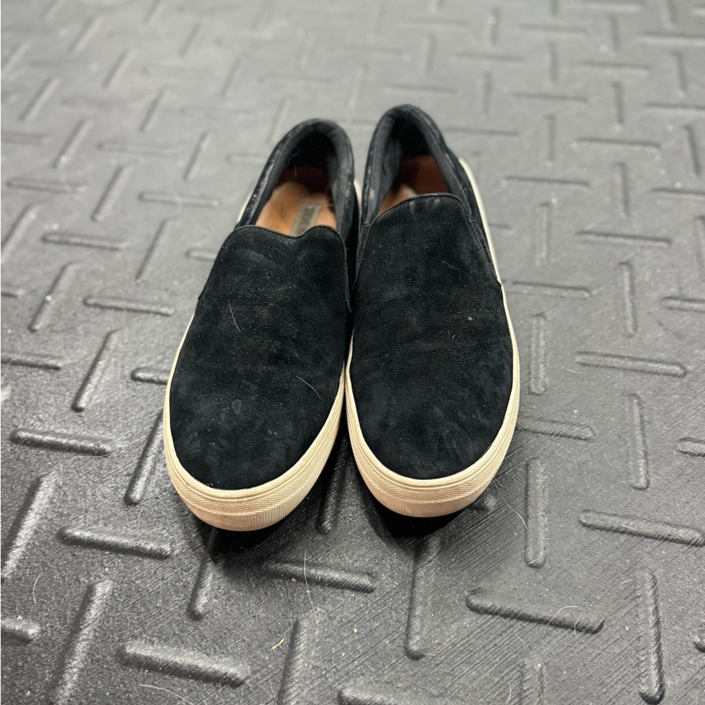 Black Suede Slip-On women’s Shoes